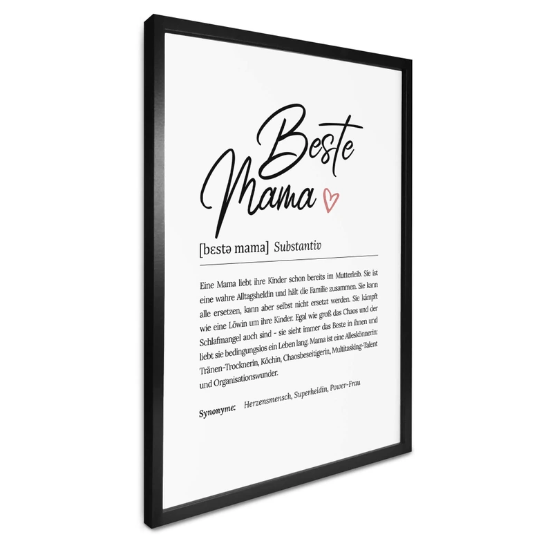 Poster Definition - Beste Mama 