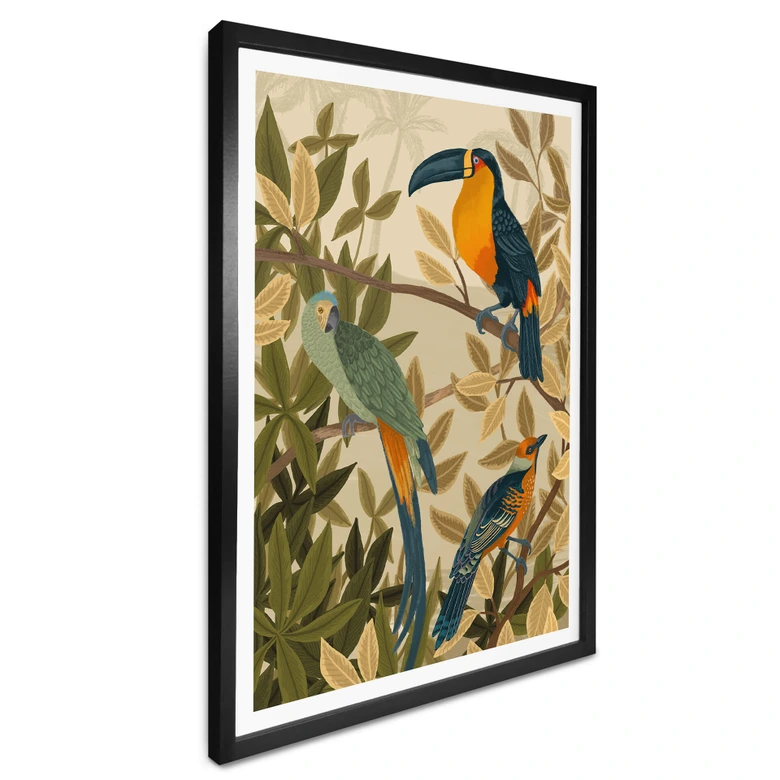 Poster Goed Blauw - Paradies 
