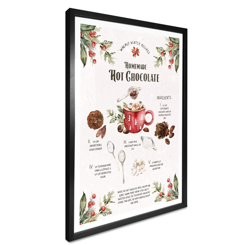 Poster Homemade Hot Chocolate Recipe 