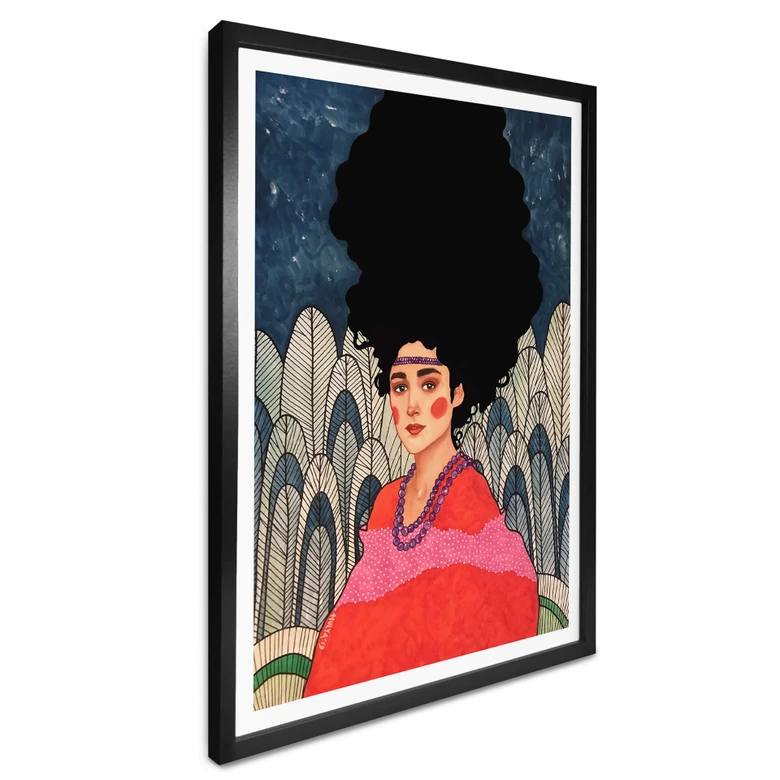 Poster Hülya - Tu sens mon regard 