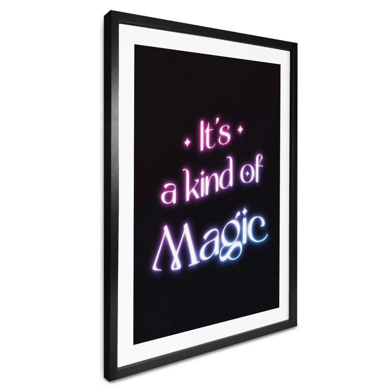 Poster Songtext - It's a kind of magic 