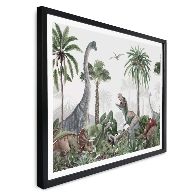 Poster Kikki Belle - Les aventures des dinosaures 