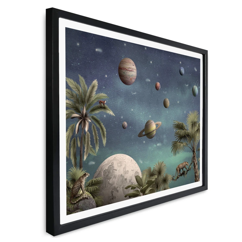 Plakat Kikki Belle - Tropical Fantasy in Space 