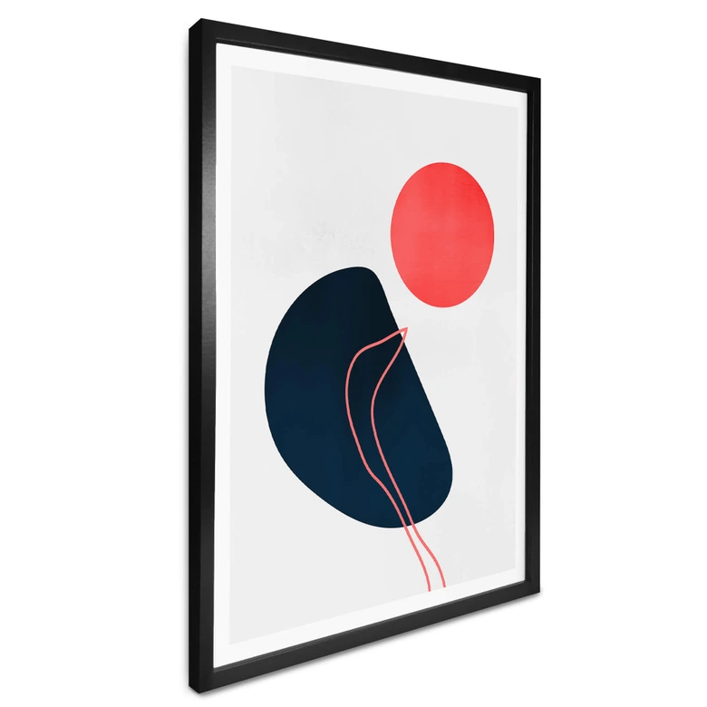 Poster Kubistika - Abstraktion 