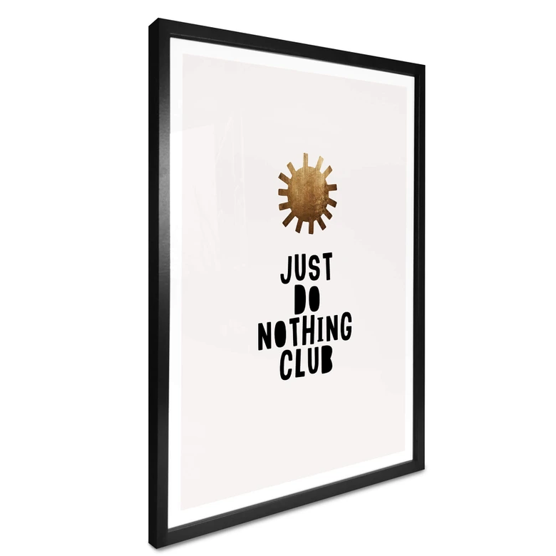 Poster Kubistika - Do Nothing Club 