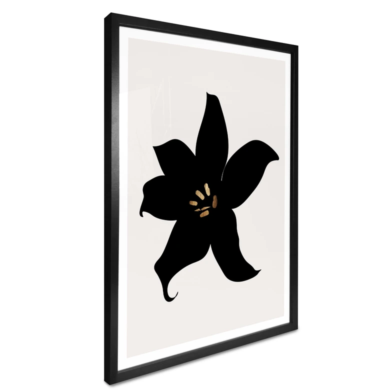 Poster Kubistika - Dark Orchid 