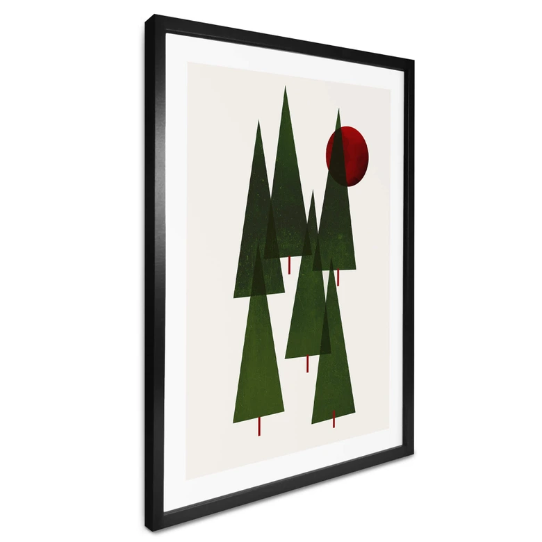 Poster Kubistika - Pinède Foret 