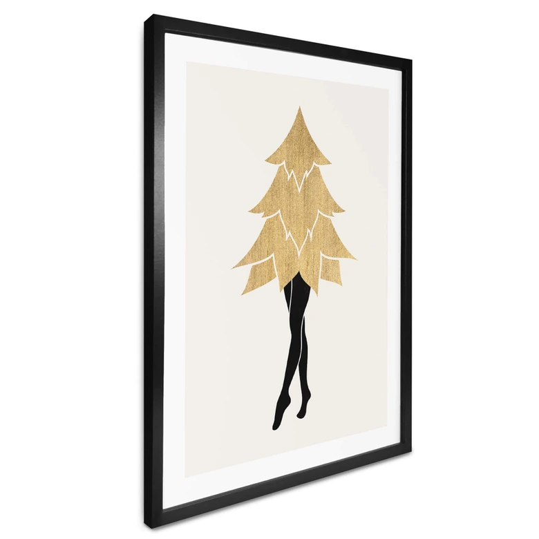 Poster Kubistika - Julens Lady Gaga 