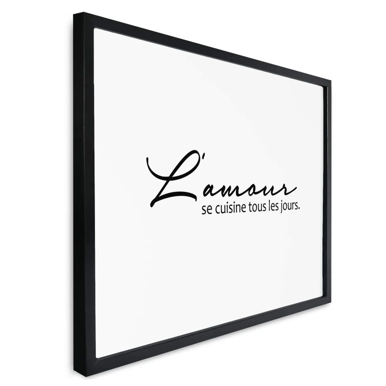 Poster L'amour se cuisine tous les jours 