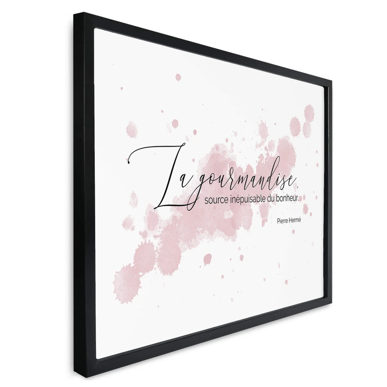 Poster La gourmandise 