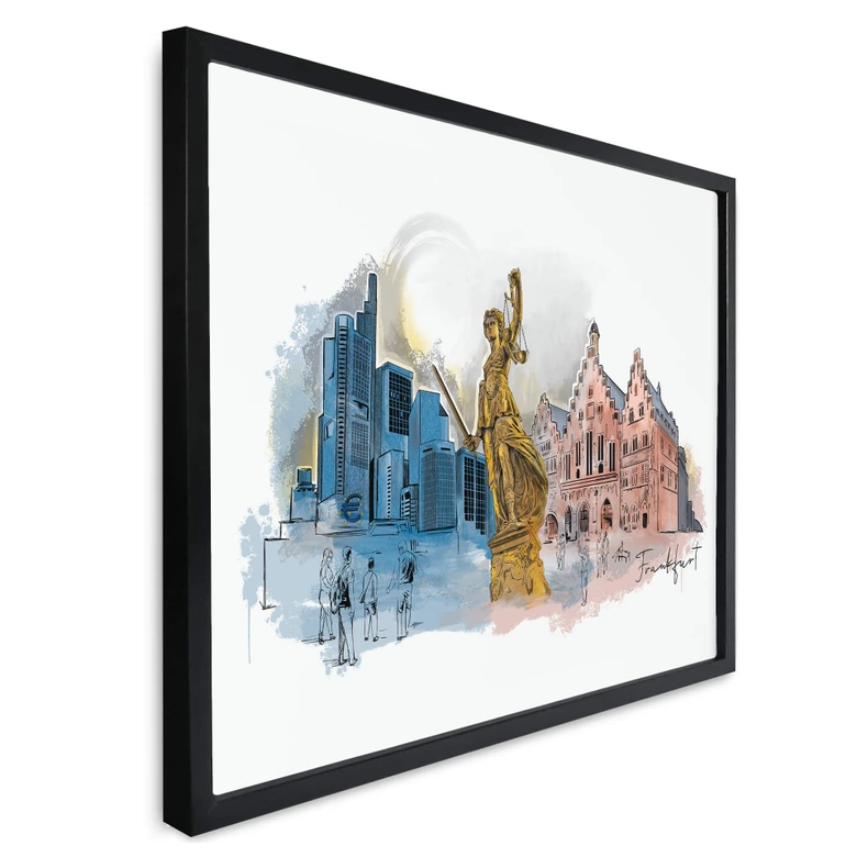 Poster Frankfurt - Love your City 