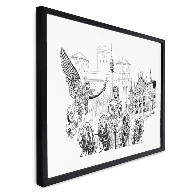 Poster Love your City - Munich 