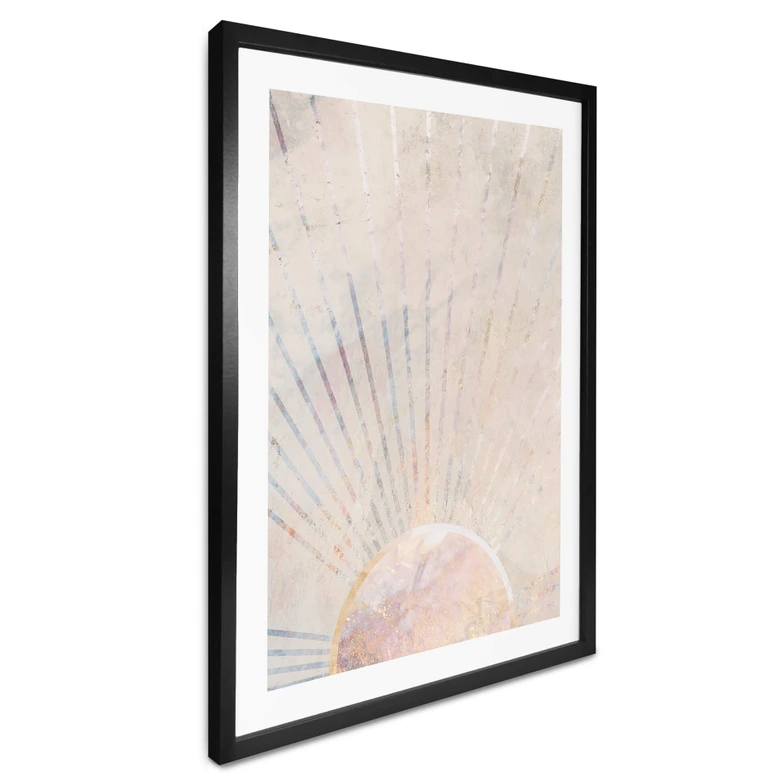 Poster Manovski - Morgendliche Sonnenstrahlen 