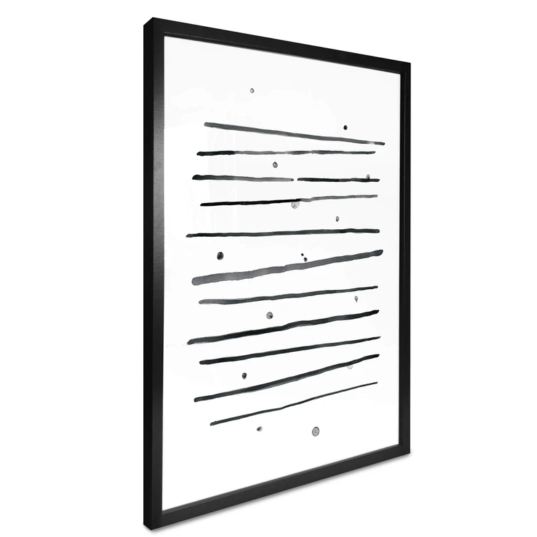 Poster Nouveauprints - Pünktchen und Streifen 