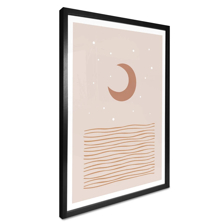 Poster Orara Studio - Rött månsken 