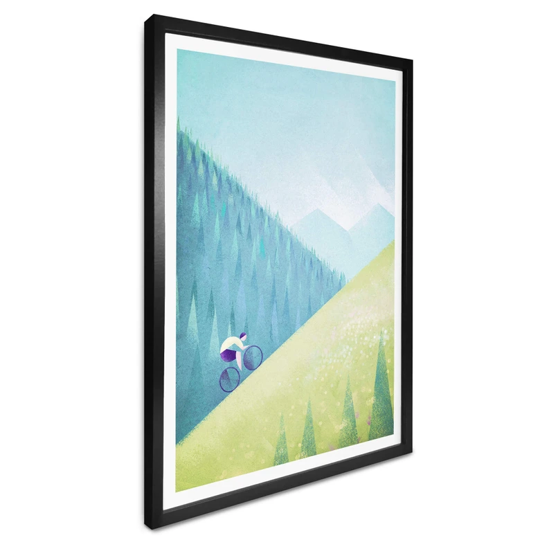 Poster Rivers - Les Pyrénées 