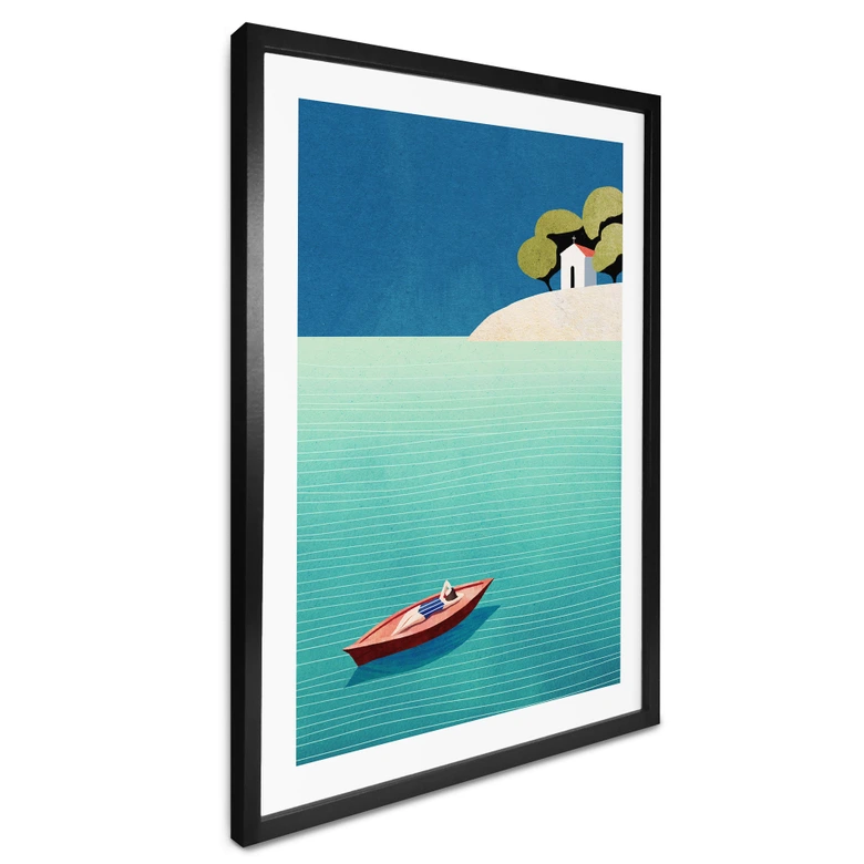 Poster Siesta im Sommer - Rivers 