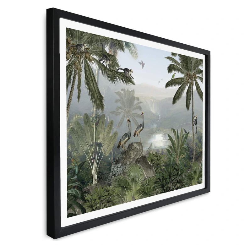 Poster Sir Edward - Fristad för apor 