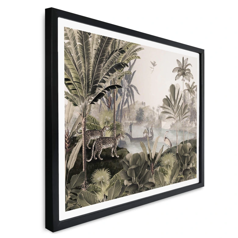 Poster Sir Edward - Landschaft mit Leoparden 