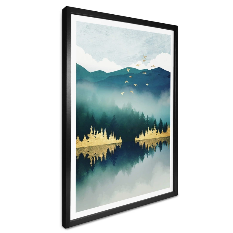 Poster SpaceFrog Designs - Morgenruhe 