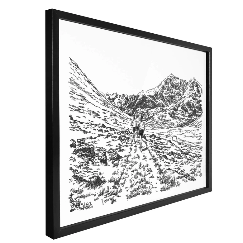 Póster Sparshott - La ruta de senderismo 