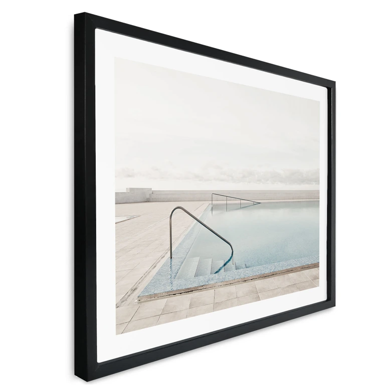 Poster Infinity Pool mit Blick auf die Wolken - Steinkopff  