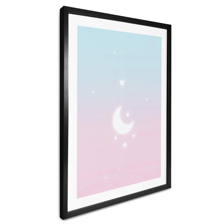 Poster Thai - Mondscheinzauber am Sternenhimmel 