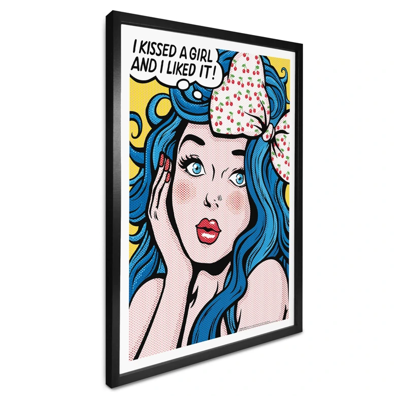 Poster Tohmé - I Kissed a Girl 