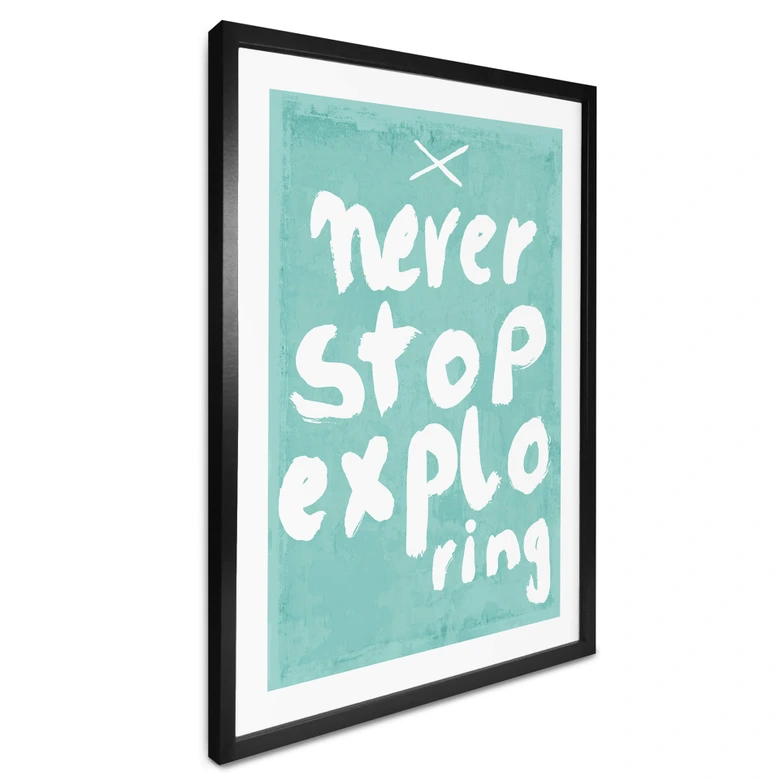 Poster Treechild - Never stop exploring 