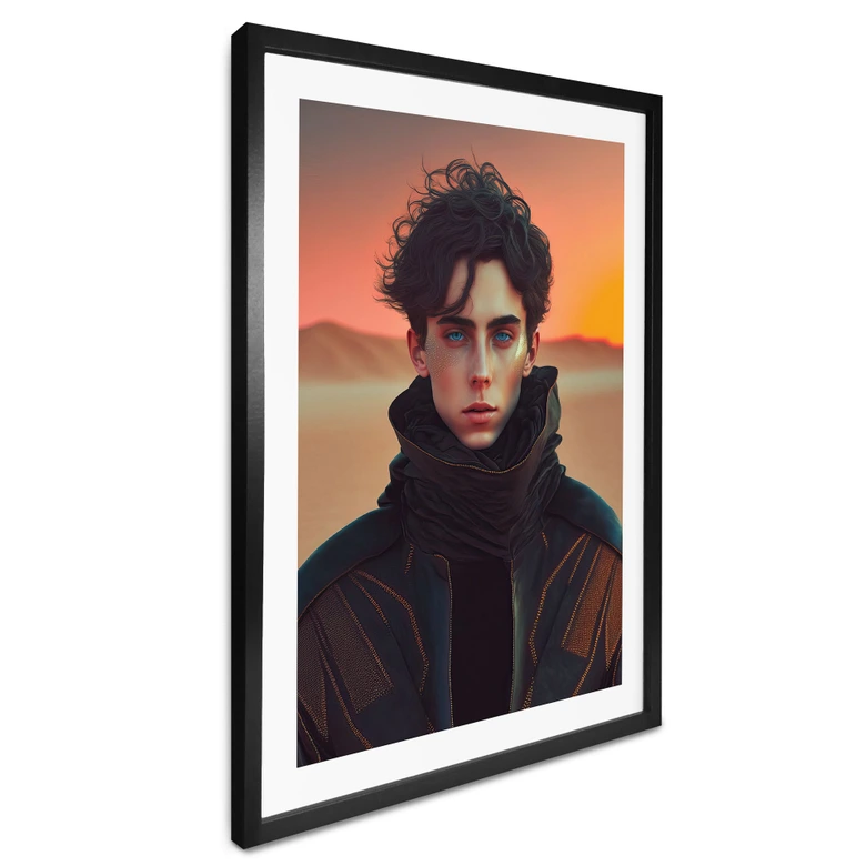 Póster Paul en el desierto - Inspirado en Dune - Treechild 