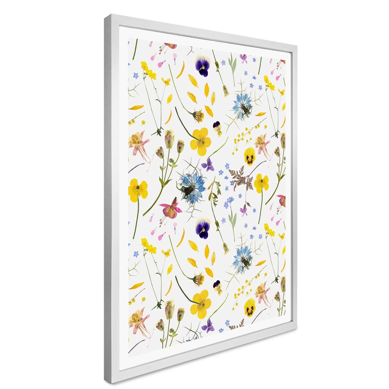 Póster Diseños ONU - Flores secas 