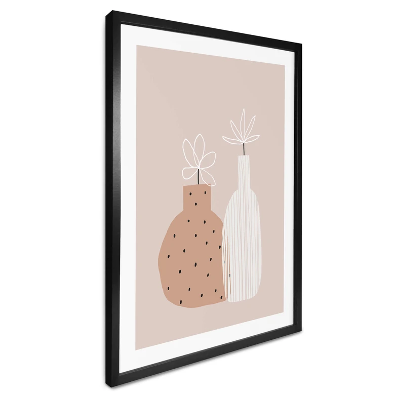 Poster uplusmestudio - Kleine Blumen in der Vase 