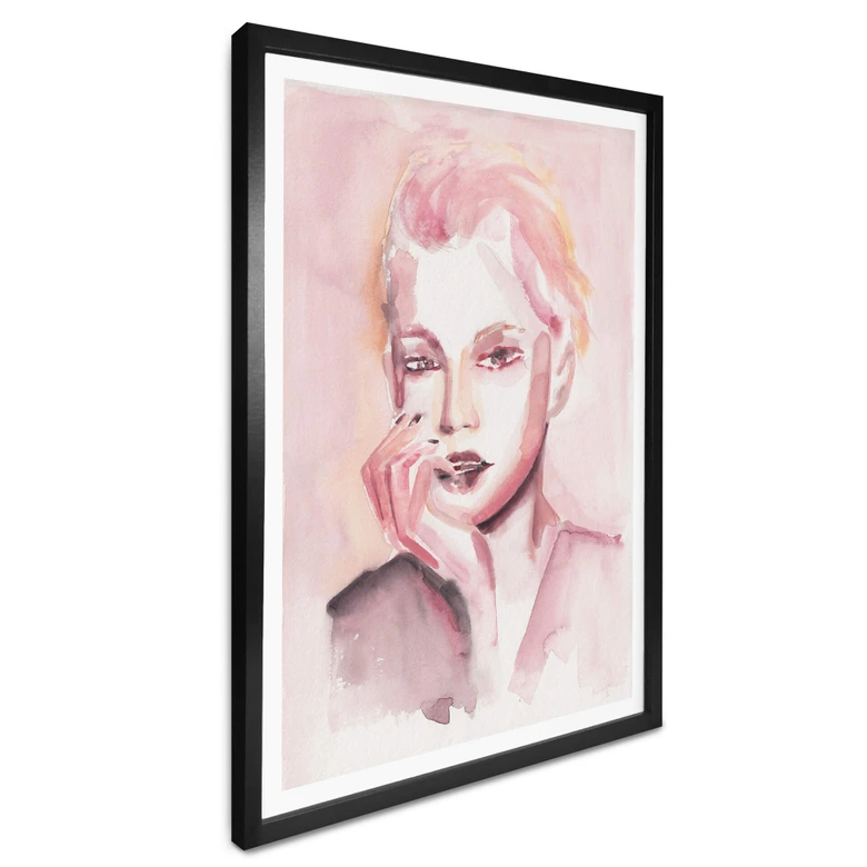 Poster Verbaan - Genom rosiga linser 