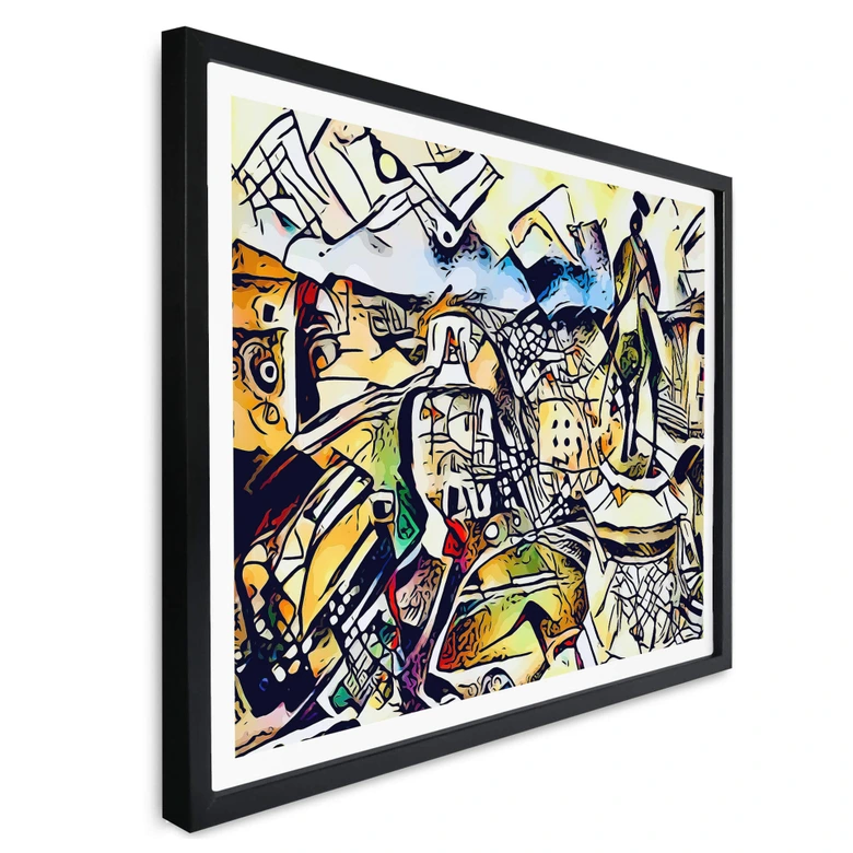 Poster Zamart - Kandinsky trifft Rom 