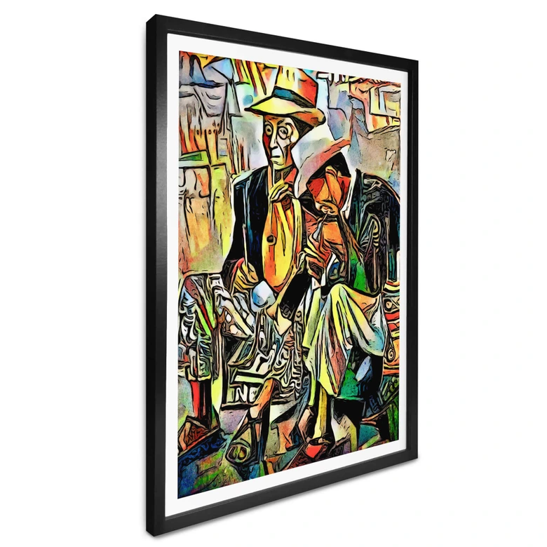 Poster Zamart - Deux musiciens 