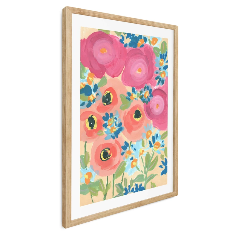 Poster Zwara - Bright Flowers 