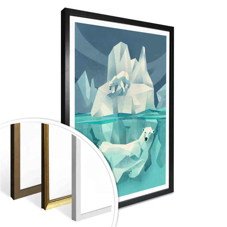 Poster Braun - Ijsberen 