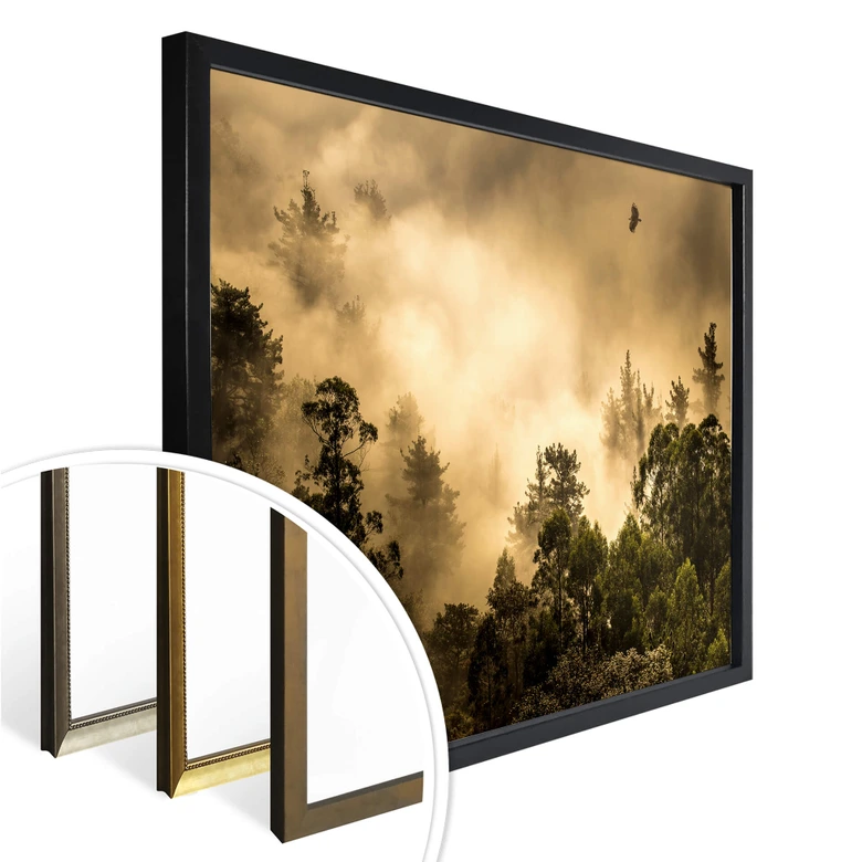 Poster Cuadrado - Clouds of Light 