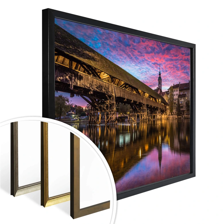 Poster Huber - Old Town Olten 