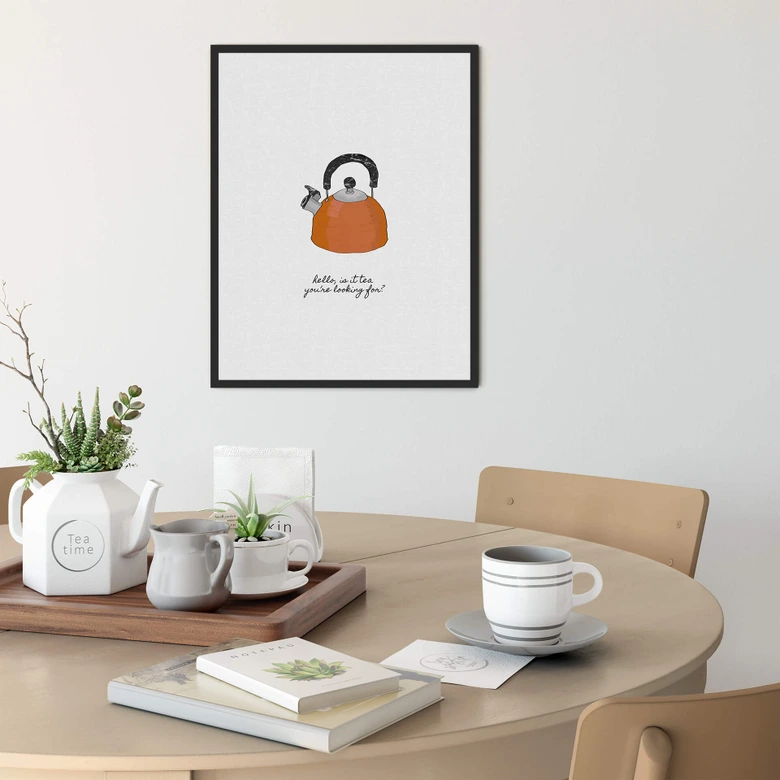 Poster Orara Studio - Hello is it tea 