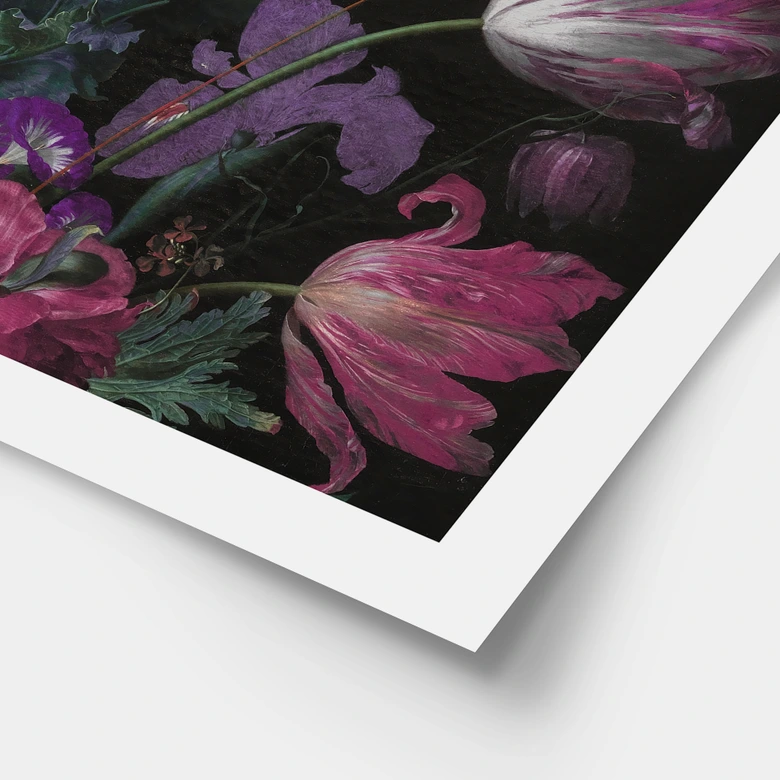 Plakat z bukietem kwiatów Mignon - Bloomery Decor 