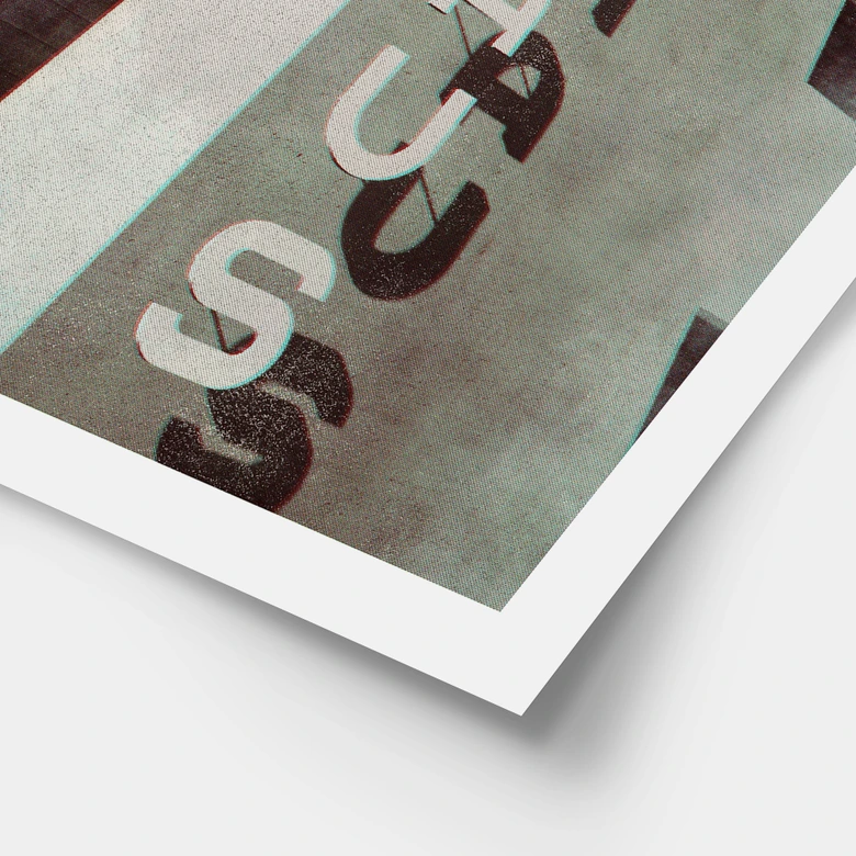 Retro Poster | Vintage Bauhaus Dessau Architektur - Blursbyai 