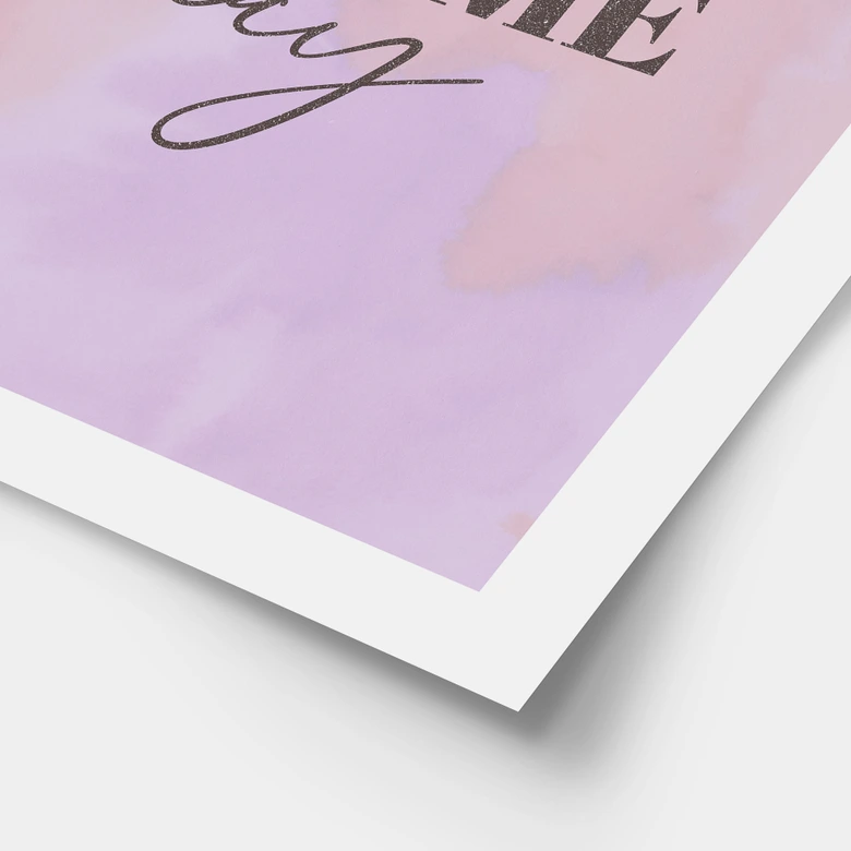Att välja mig varje dag | Affirmation Poster 