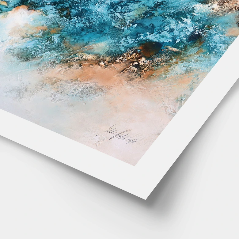 Poster Composition abstraite de glace - Fedrau 