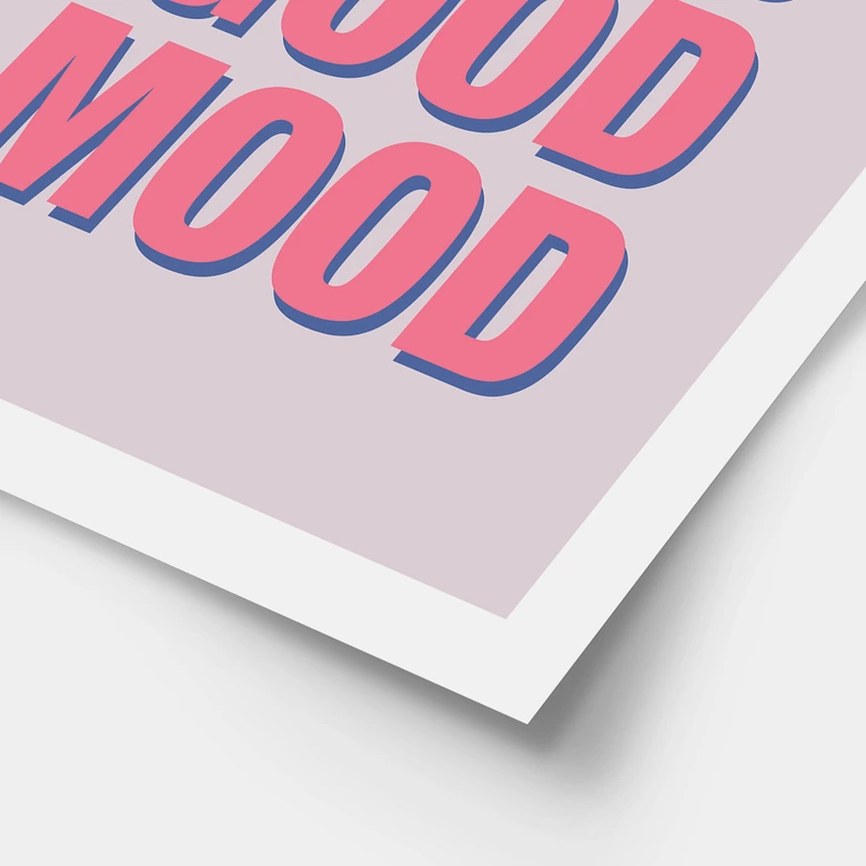 Poster Good food good mood - Fritsch 