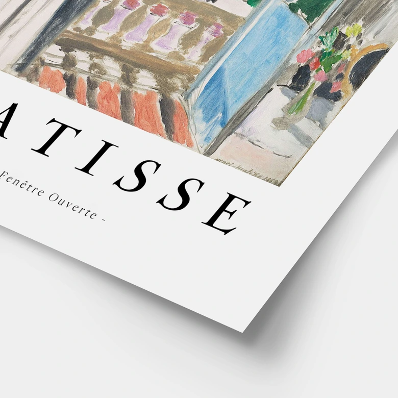 Póster La Fenêtre Ouverte - Matisse 