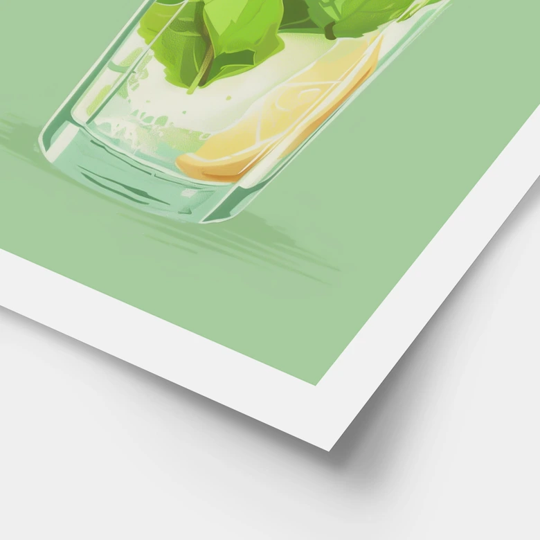 Plakat Summer Mojito Vibes | Do kuchni i jadalni - Jolly and Dash 