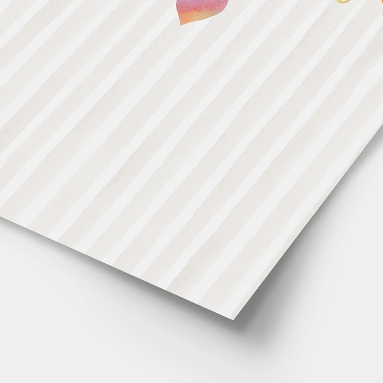 Typografie Poster Lieblingsmensch mit Herz 