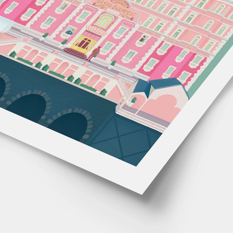 Poster Grand Budapest Hotel - Lizde 