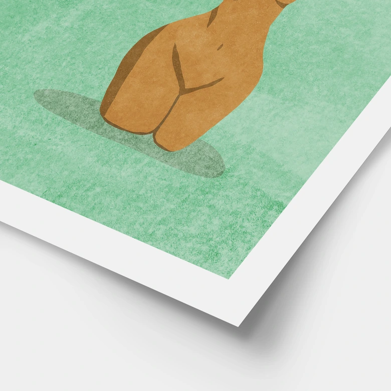 Poster Bloeiende vrouwelijkheid - Oltmanns 